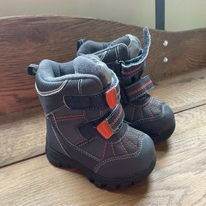 Toddler boy snow boots